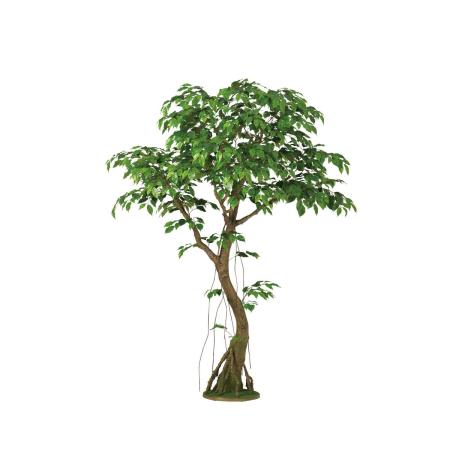 特価◎【直送】【人工観葉植物】東花/Stylish Green ベンジャミナスプラッシュ コアッド/99356 ※返品・代引・キャンセル不可