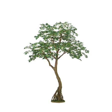 特価◎【直送】【人工観葉植物】東花/Stylish Green ヤマモミジ GREEN コアッド/99338 ※返品・代引・キャンセル不可