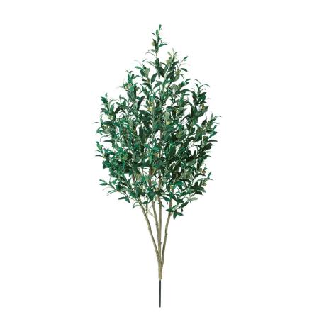 【直送】【造花】東花/Stylish Green ライプオリーブ ブランチ L/91702 ※返品・代引・キャンセル不可