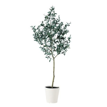 【直送】【人工観葉植物】東花/Stylish Green ブラックオリーブ FST/91626 ※返品・代引・キャンセル不可