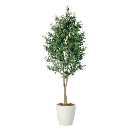 【直送】【人工観葉植物】東花/Stylish Green ライプオリーブデュアル/98663 ※返品・代引・キャンセル不可