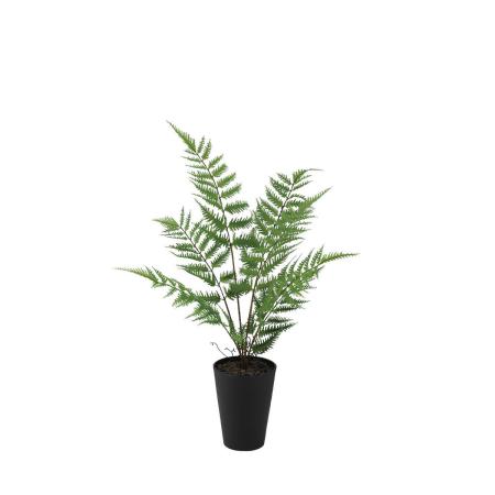 特価◎【直送】【人工観葉植物】東花/Stylish Green レザーファンブッシュ/99469 ※返品・代引・キャンセル不可