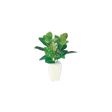 【人工観葉植物】東花/Stylish Green ゴムノキ/98788