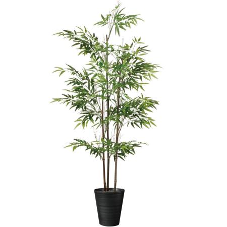 特価◎【直送】【人工観葉植物】東花/Stylish Green 黒竹3本立/91789 ※返品・代引・キャンセル不可