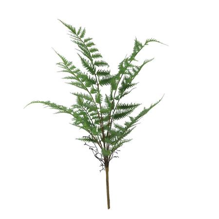 特価◎【直送】【造花】東花/Stylish Green レザーファンブッシュ/99424 ※返品・代引・キャンセル不可