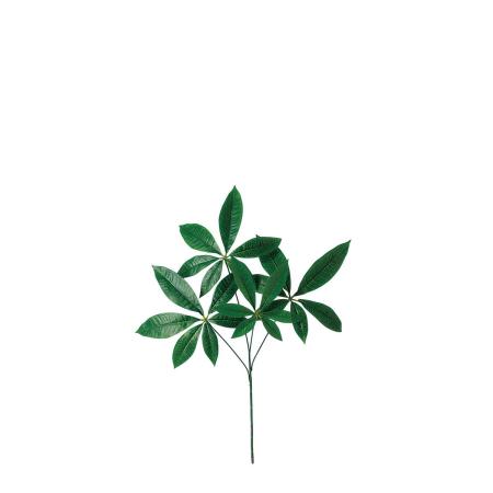特価◎【直送】【造花】東花/Stylish Green パキラ スプレー/91667 ※返品・代引・キャンセル不可