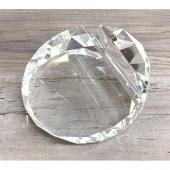 OrangeDeco/クリスタルペーパーウエイト カードスタンド付/FC-685 - 花