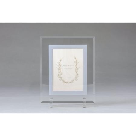 特価◎OrangeDeco/クリスタルガラスフォトフレーム  クリア/K-2780