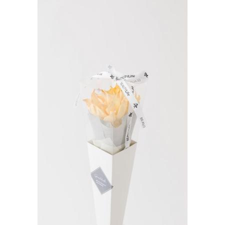 特価◎【ハンドメイドフラワー】OrangeDeco/シングルステム YE/F-3485