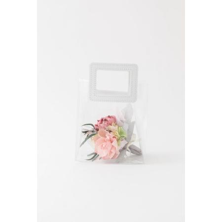 特価◎【ハンドメイドフラワー】OrangeDeco/ブーケインバッグ S PK/F-3497