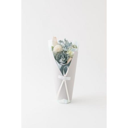 特価◎【ハンドメイドフラワー】OrangeDeco/スタンドブーケ S BL/F-3493