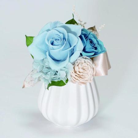 特価◎【プリザーブド】OrangeDeco/Linda  BL/KJ0F6095