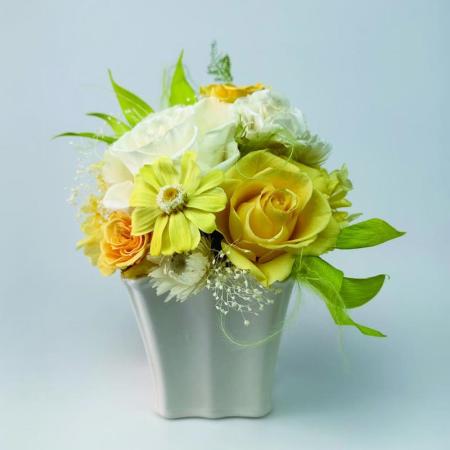 特価◎【プリザーブド】OrangeDeco/Cefiro L YE/KJ0F6217