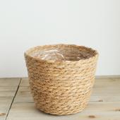 FourSeasons/水草のラウンドバスケットM/GJ-004N - 花材通販はなどんや