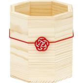 大特価◎FourSeasons/梅水引木製花器八角/MN-025GL - 花材通販はなどん