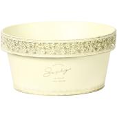 特価◎SG Wonder zone/L付 ガーデンブリキ寄せ鉢3号用ピンク/549-204P