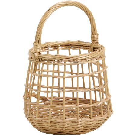 SG Wonder zone/煮柳スカシ丸型手付バスケットS/S307-004