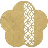 SG Wonder zone/ウッドプレート 七宝梅S/790-032G