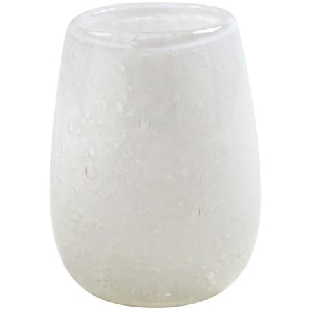 SG Wonder zone/Espoirハンドメイドガラス花瓶 ホワイト/S800-003W