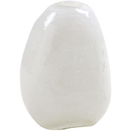 SG Wonder zone/Espoirハンドメイドガラス花瓶 ホワイト/S800-006W