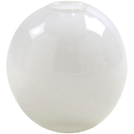 SG Wonder zone/Espoirハンドメイドガラス花瓶 ホワイト/S800-008W