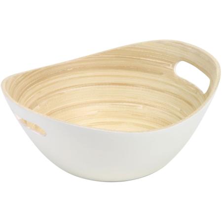 特価◎SG Wonder zone/Bamboo Kuchen oval bowl S WH/920-008W