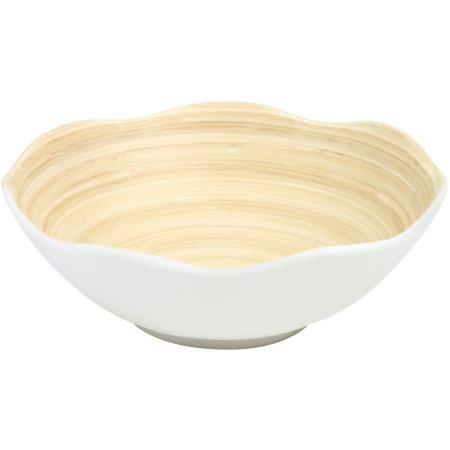 特価◎SG Wonder zone/Bamboo Kuchen flower bowl L WH/920-011W