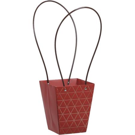 SG Wonder zone/ペーパーバッグ ダ鉢5号用 レッド/381-050R