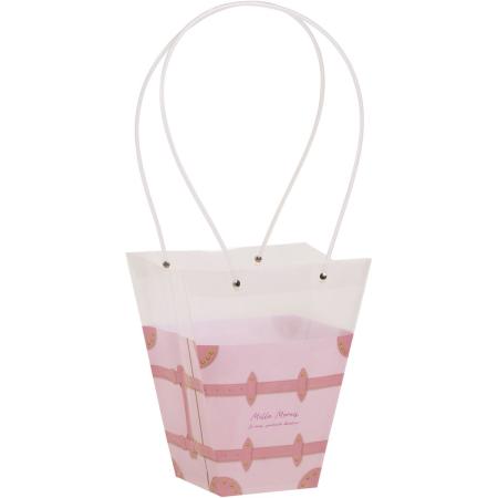 SG Wonder zone/PPバッグ ダ鉢5号用ロングハンドル ピンク/382-012P