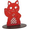 SG Wonder zone/華の舞 七宝招き猫 レッド/132-790035-18