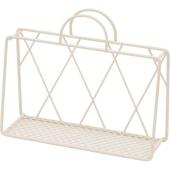 NatureDesigns/ワイヤーショッパーズ・ヨコ ホワイト/40489