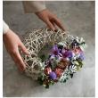 特価◎NatureDesigns/PPココ・ドーナツリース大 ホワイト/45852