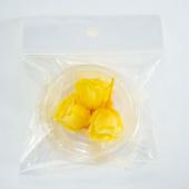 特価◎【プリザーブド】フロールエバー/+FLOWERピッコラBローズ 3P ソフトイエロー/FLS00413-15