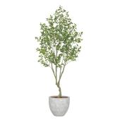 直送】 【人工観葉植物】光の楽園/光触媒 ナチュラルベンジャミン2.5