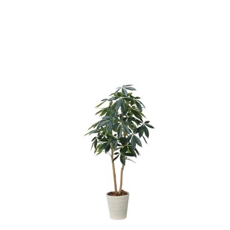 【直送】 【人工観葉植物】光の楽園/光触媒 パキラ1.35/2616A220 ※返品・代引・キャンセル不可