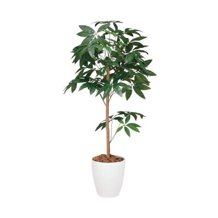 【直送】 【人工観葉植物】光の楽園/光触媒 パキラトピアリー 1.2/193R190 ※返品・代引・キャンセル不可