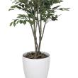 【直送】 【人工観葉植物】光の楽園/光触媒 ベンジャミンツリー 1.8/157R550 ※返品・代引・キャンセル不可