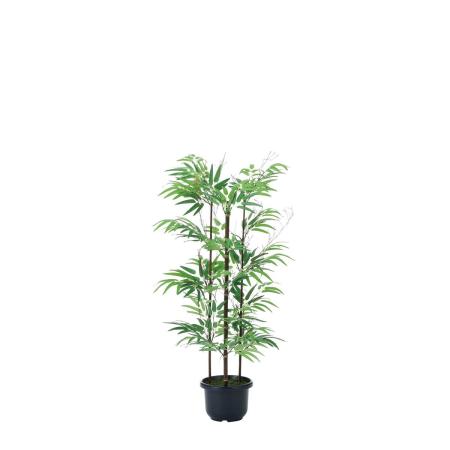 【直送】 【人工観葉植物】光の楽園/光触媒 黒竹 1.0(幹:天然黒竹)/176R135 ※返品・代引・キャンセル不可
