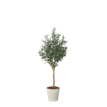 【直送】 【人工観葉植物】光の楽園/光触媒 オリーブグレイス1.6/2721A340 ※返品・代引・キャンセル不可