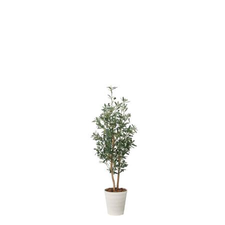 【直送】 【人工観葉植物】光の楽園/光触媒 オリーブ1.35/2615A260 ※返品・代引・キャンセル不可
