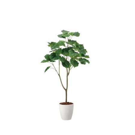【直送】 【人工観葉植物】光の楽園/光触媒 フィカスウンベラ—タ1.35/2116R310 ※返品・代引・キャンセル不可