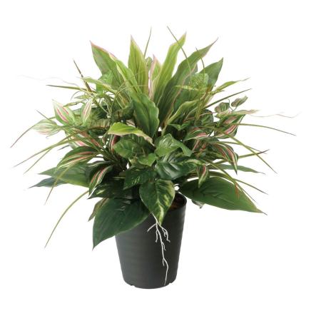 【直送】 【人工観葉植物】光の楽園/光触媒 ミックストラディス/2622A80 ※返品・代引・キャンセル不可