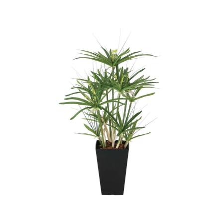 【直送】 【人工観葉植物】光の楽園/光触媒 パピルス60/2296R100 ※返品・代引・キャンセル不可