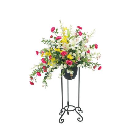 【直送】 【造花】光の楽園/光触媒 ファーストラインスタンド1.2/2569R520 ※返品・代引・キャンセル不可