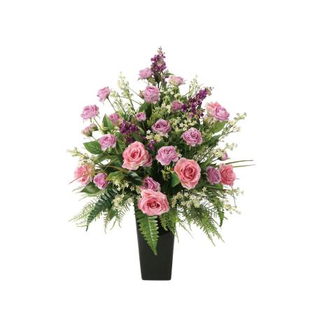 【直送】 【造花】光の楽園/光触媒 ビクトリアローズ/2679A330 ※返品・代引・キャンセル不可