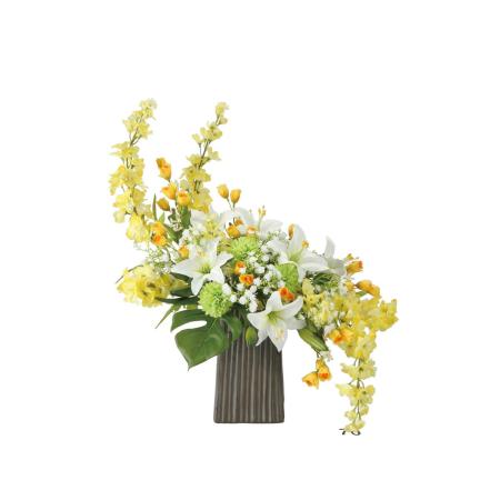 【直送】 【造花】光の楽園/光触媒 エスターリリー/2664A250 ※返品・代引・キャンセル不可