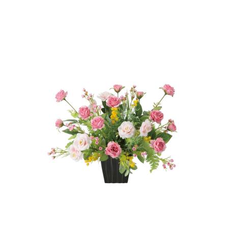 【直送】 【造花】光の楽園/光触媒 ツートンピンク/2668A110 ※返品・代引・キャンセル不可