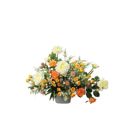 【直送】 【造花】光の楽園/光触媒 ハニーキャラメル/2541R125 ※返品・代引・キャンセル不可