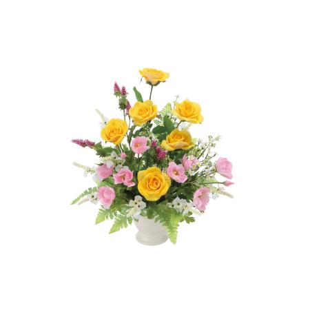 【直送】 【造花】光の楽園/光触媒 プリムローズ/2063R100 ※返品・代引・キャンセル不可