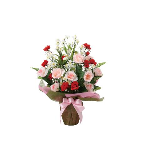 【直送】 【造花】光の楽園/光触媒 トリ—トピンク/2067R75 ※返品・代引・キャンセル不可